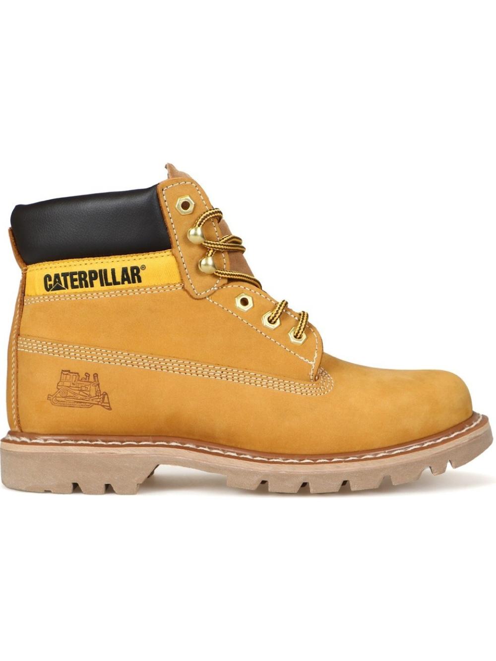 Cat Colorado Nubuk Sarı Unisex Bot