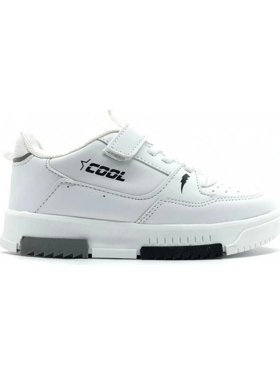 Cool Max Beyaz Siyah  Sneakers Çocuk