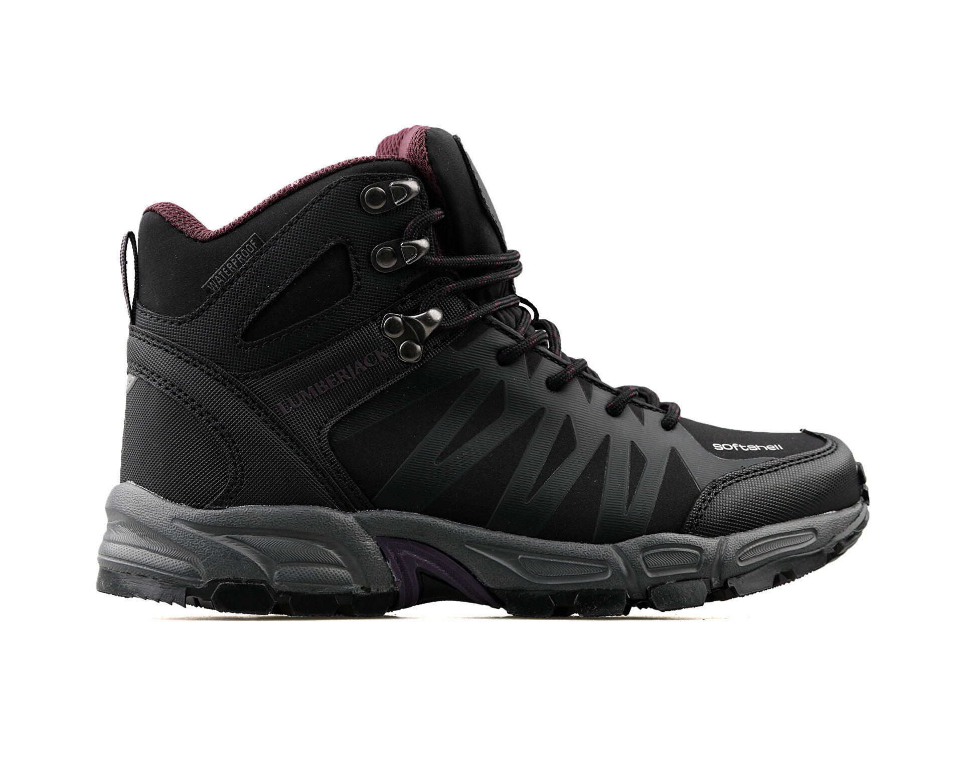 Lumberjack Andor Hi Waterproof Siyah Mor Kadın Outdoor Bot