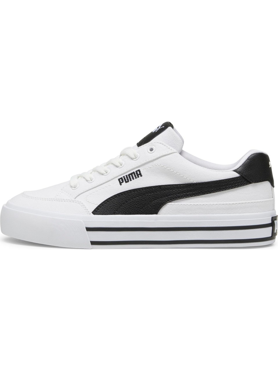 Puma 396353-02 COURT CLASSİC VULC Beyaz Siyah Erkek Sneakers