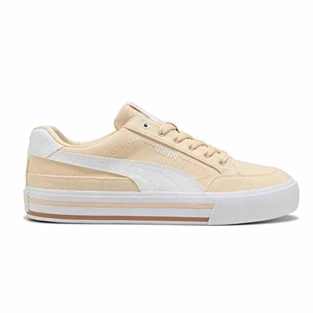 Puma 396353-23 COURT CLASSİC VULC  Sarı Beyaz  Erkek Sneakers