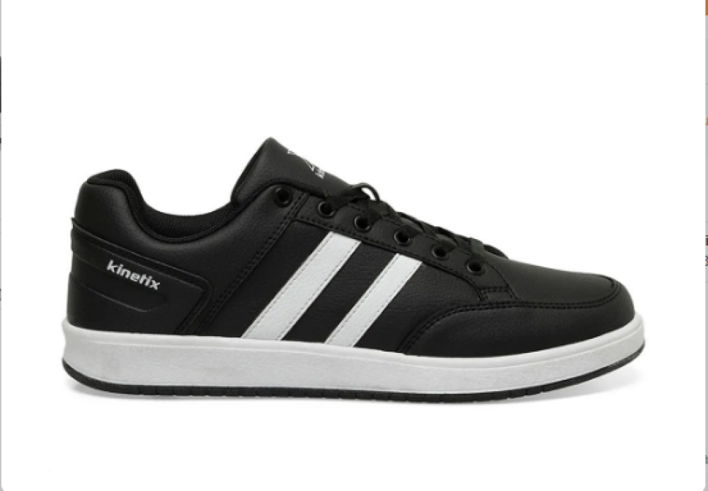 Kinetix Kort Pu Siyah Erkek Sneakers