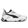 Puma Trinity Whiteblackcool Light Gray Yetişkin Uniseks Yürüyüş Ayakkabısı
