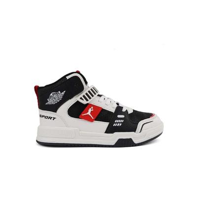 Cool King Flt Siyah-Kırmızı Uzun Çocuk Ayakkabısı