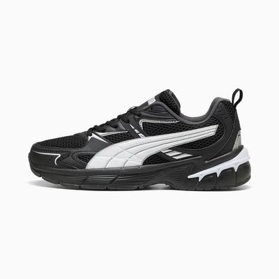Puma 402625-01 MİLENİO 2000  Siyah Beyaz Erkek Spor Ayakkabı