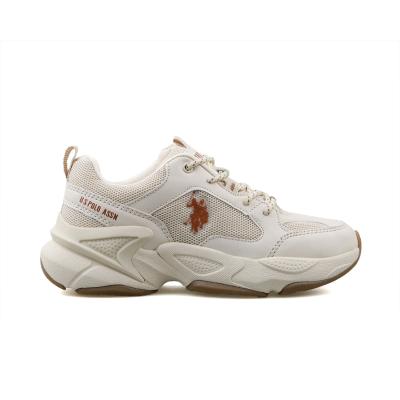 U.s. Polo Assn. Maybe Bej Kadın Spor Ayakkabı